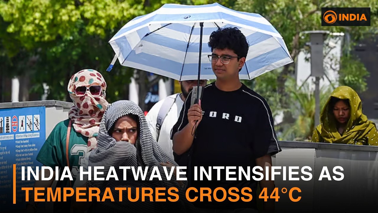 В Индии усиливается аномальная жара: температура превысила 44&deg;C
