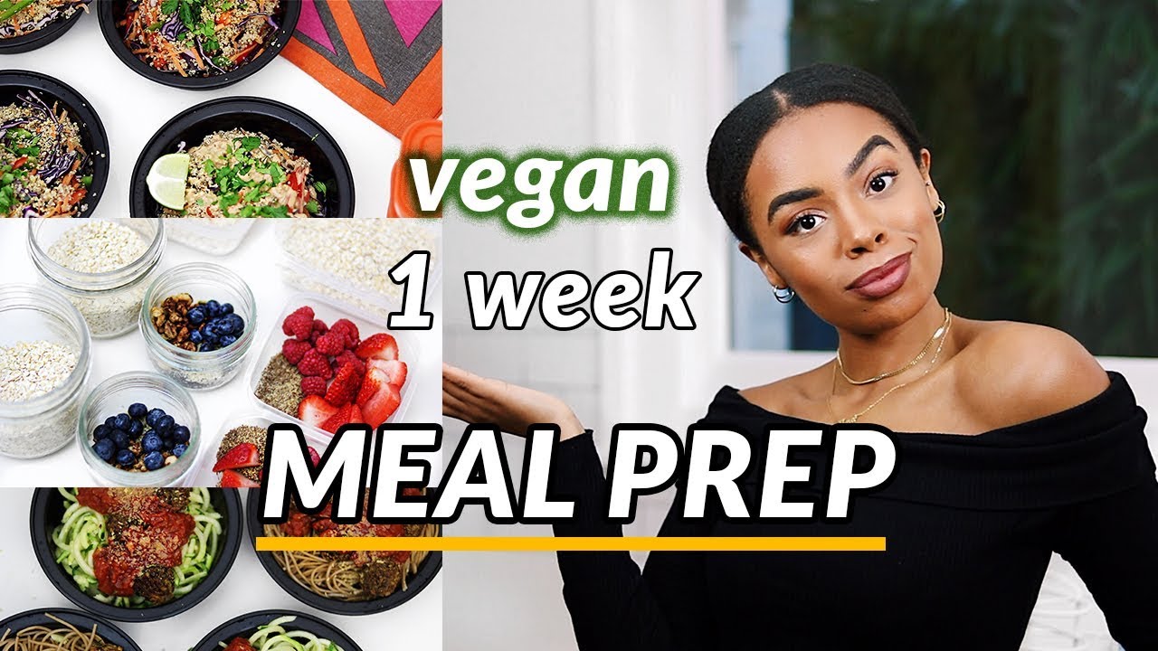 EASY HEALTHY VEGAN MEAL PREP