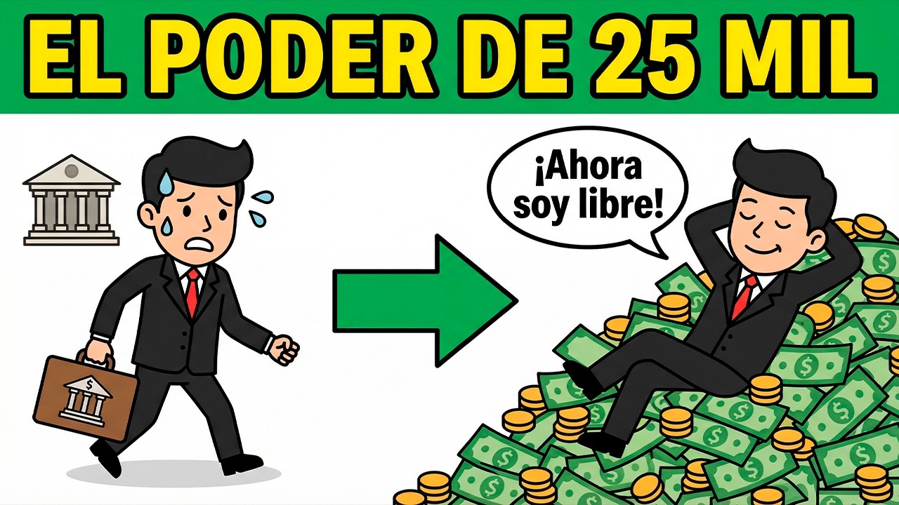 ¿Por qué los bancos ODIAN a quienes tienen $ 25 MIL guardados?