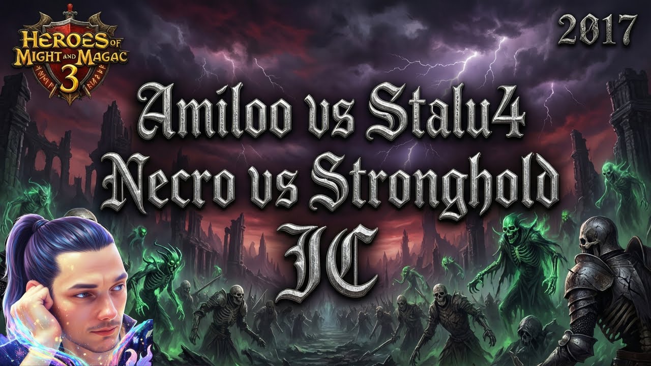 💬 Fun vs Sta1u4 Necro vs Stronghold JC (-7500) | С чатом | SOD | 2017