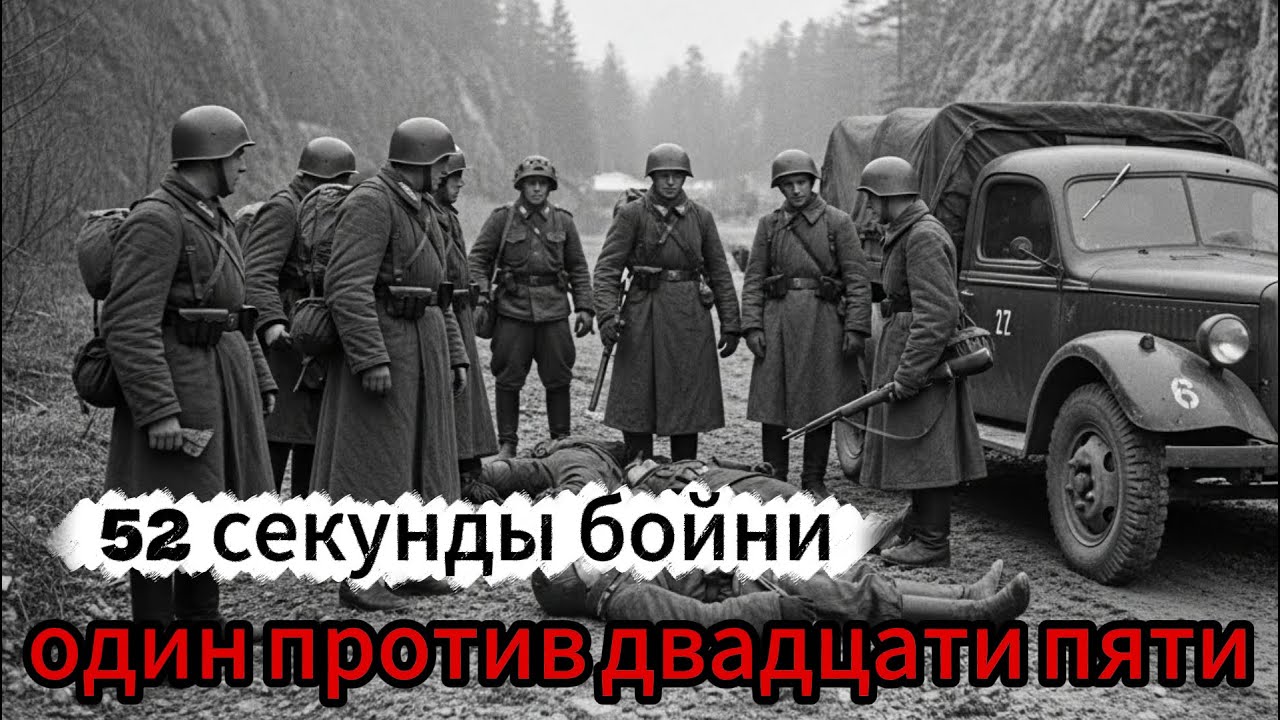 Немцы захватили его в плен — он рассмеялся, а затем за 45 секунд убил 21 из них.