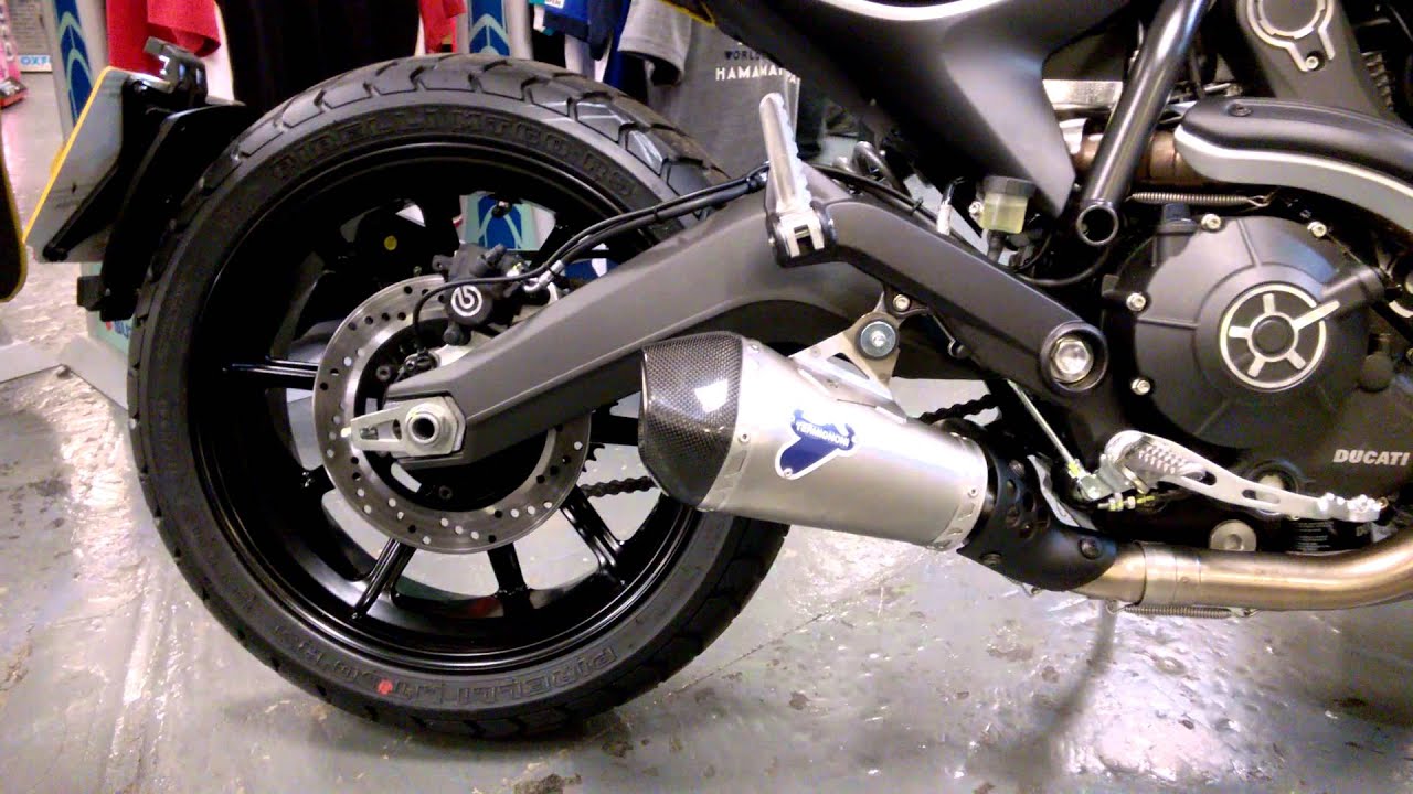 Ducati Scrambler Termignoni Exhaust Sound