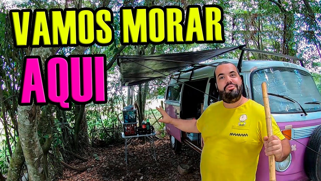 MONTAMOS um ACAMPAMENTO RAÍZ pra MORAR na ROÇA!