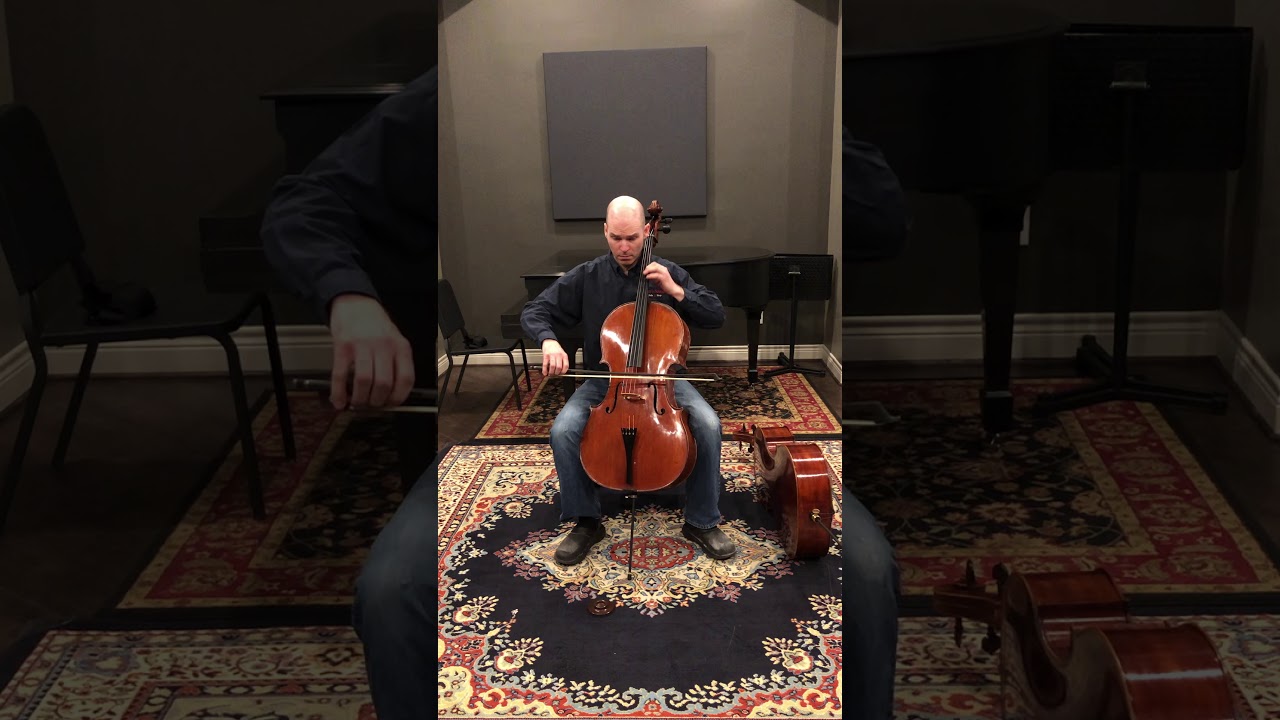 Late 19th Century French Mirecourt Cello