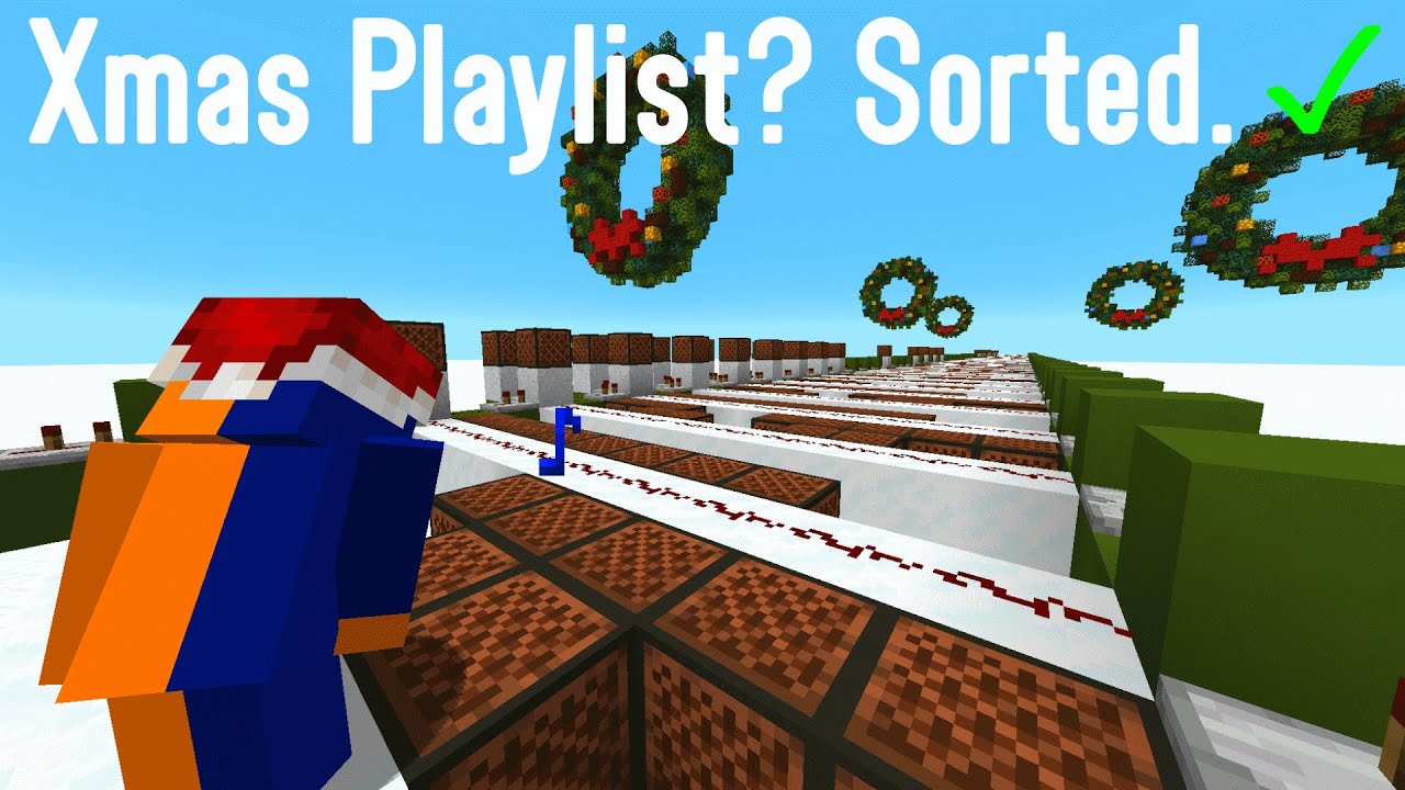 40 MINUTES of Minecraft Christmas Music (w/ lyrics)