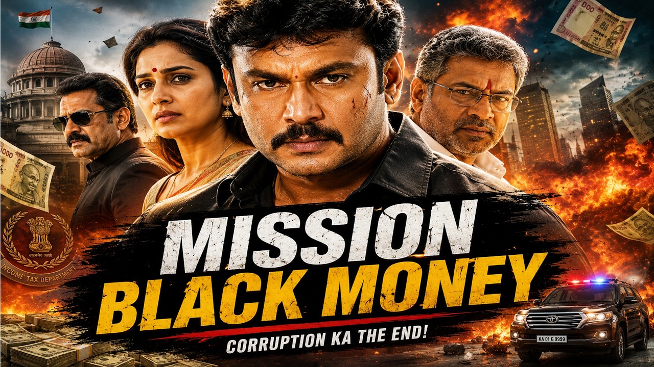 💰 Mission Black Money | Full Hindi Dubbed South Action Movie