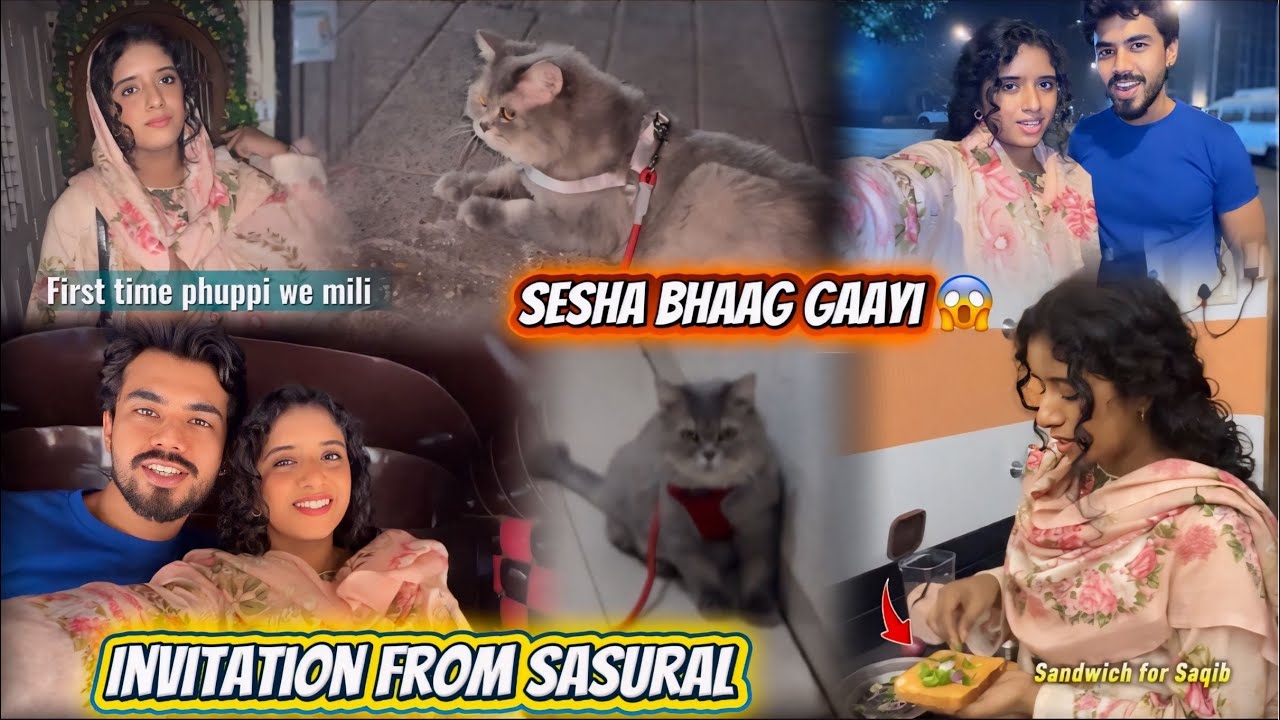 Saqib ki Phuppi se hui Mulaqat ❤️| SESHA BHAAG GAYI😱| Family vlog 
