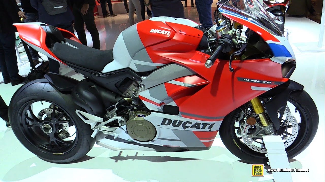 2019 Ducati Panigale V4 S Corse 214hp - Walkaround - 2018 EICMA Milan