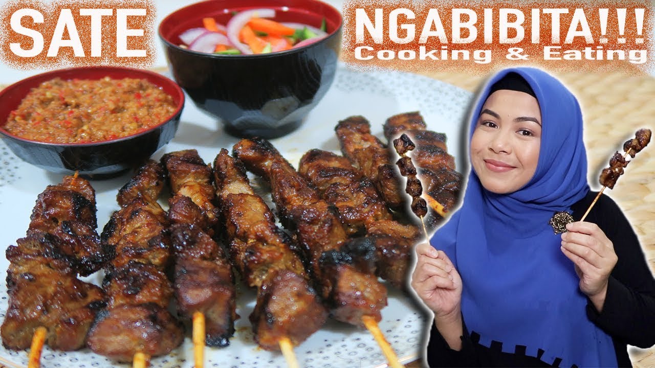 Masak & Makan SATE TAHUN BARU 2018 🎉