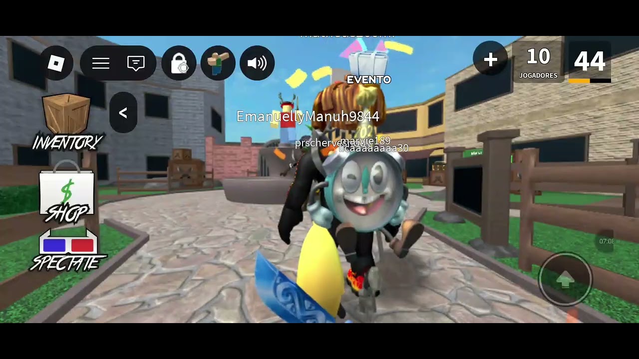 Jogando mm2