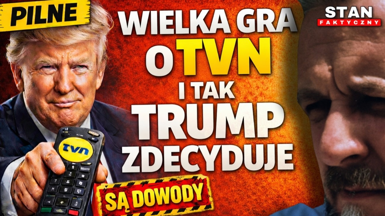 TRUMP ŁZE‼️Właściciel TVN na sprzedaż: Netflix kontra Paramount &mdash; a Trump udaje, że nie steruje‼️
