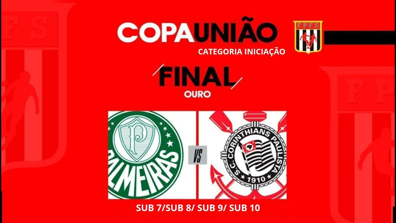 COPA UNI&Atilde;O DE FUTSAL 2025 | FINAIS| CAT. BASE | AO VIVO Palmeiras x Corinthians