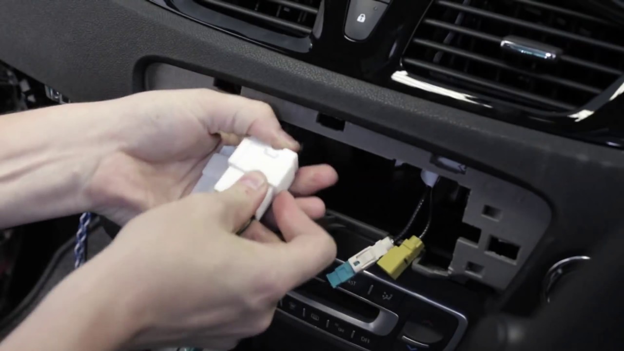 AutoDAB: Руководство по установке Renault Scenic 7711599372