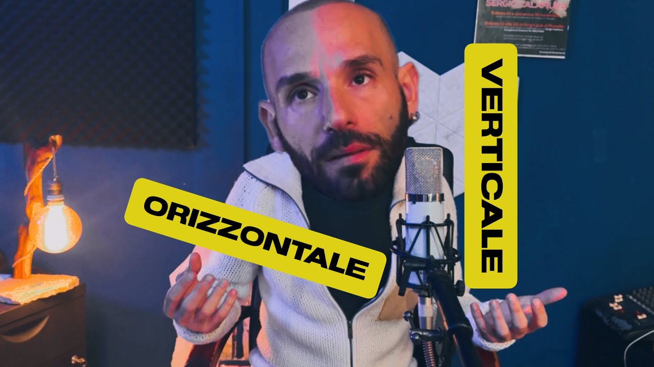 Canto Verticale e orizzontale. Sergio Calafiura