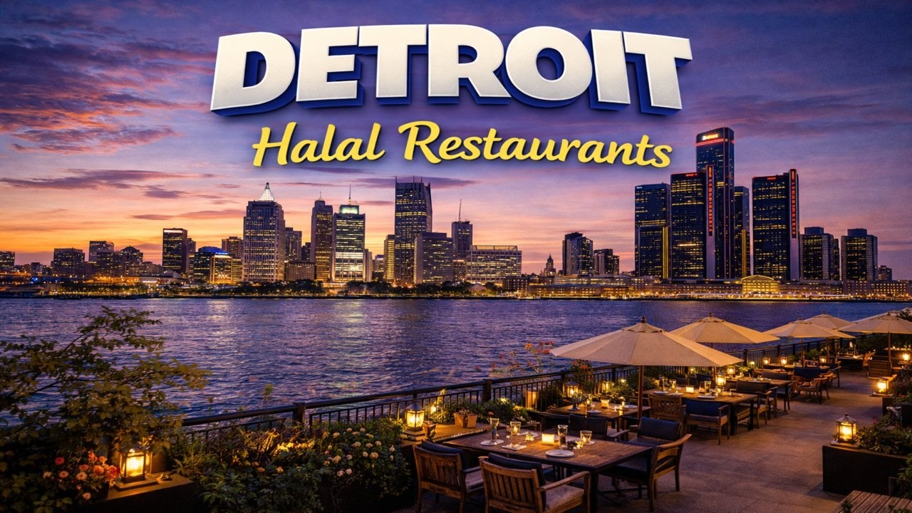 Best Halal Restaurants in Detroit, Michigan | Best Halal Dining Spots in Detroit | USA - English