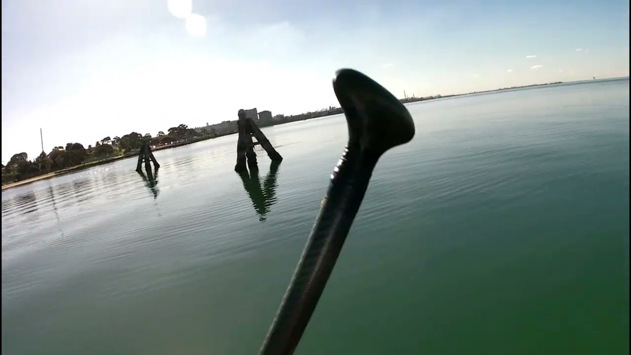 From Rippleside towards Corio Quay SUP run