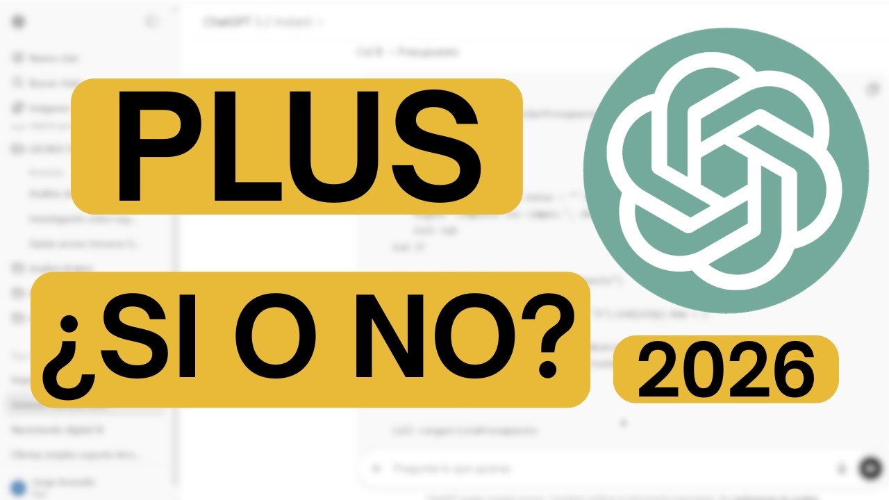 ChatGPT GRATIS vs PLUS (2026): ¿Cuál conviene de verdad?