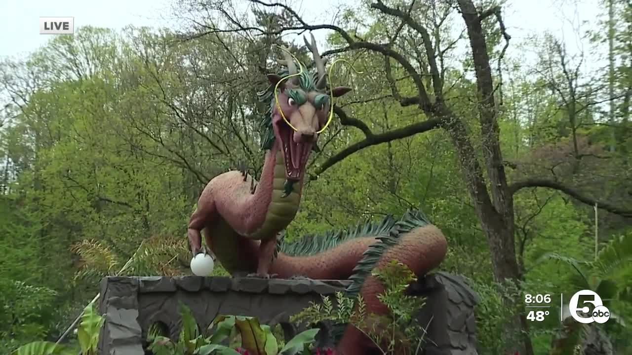 Dragons have landed at Cleveland Metroparks Zoo