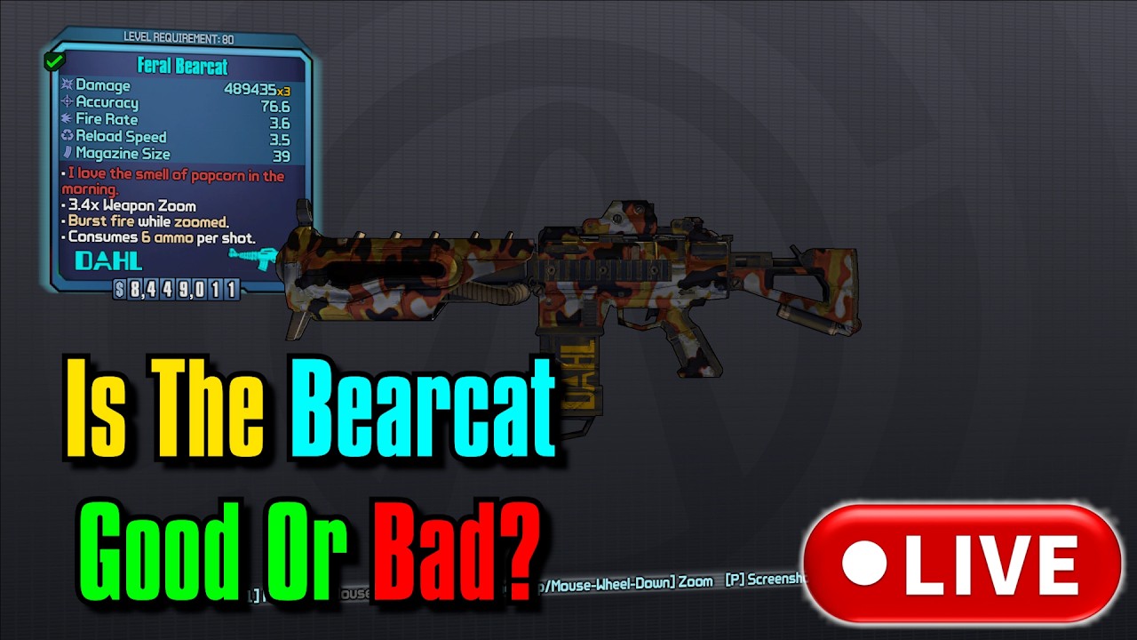 Is The Bearcat Good In Borderlands 2?