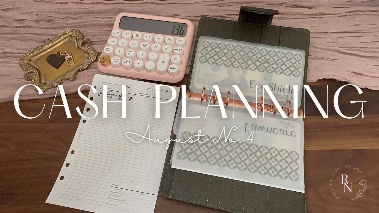CASH PLANNING | $2108 | August No. 3 | Expenses, HiPri, and Savings