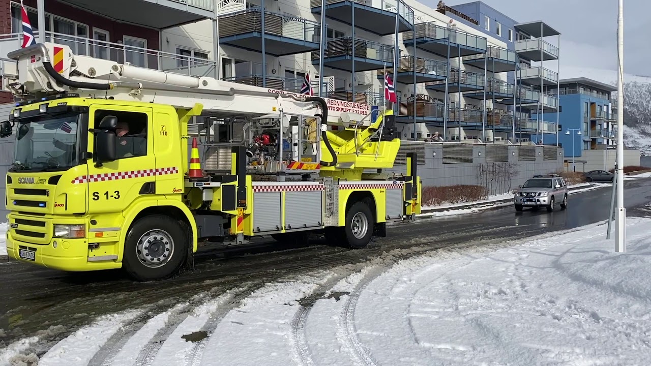 Optimisme-kortesje på Sortland