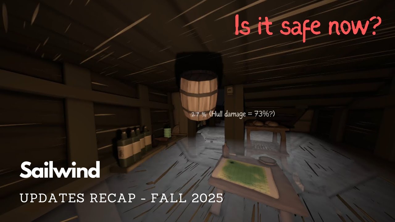 Fall 2025 Updates recap! - Sailwind!