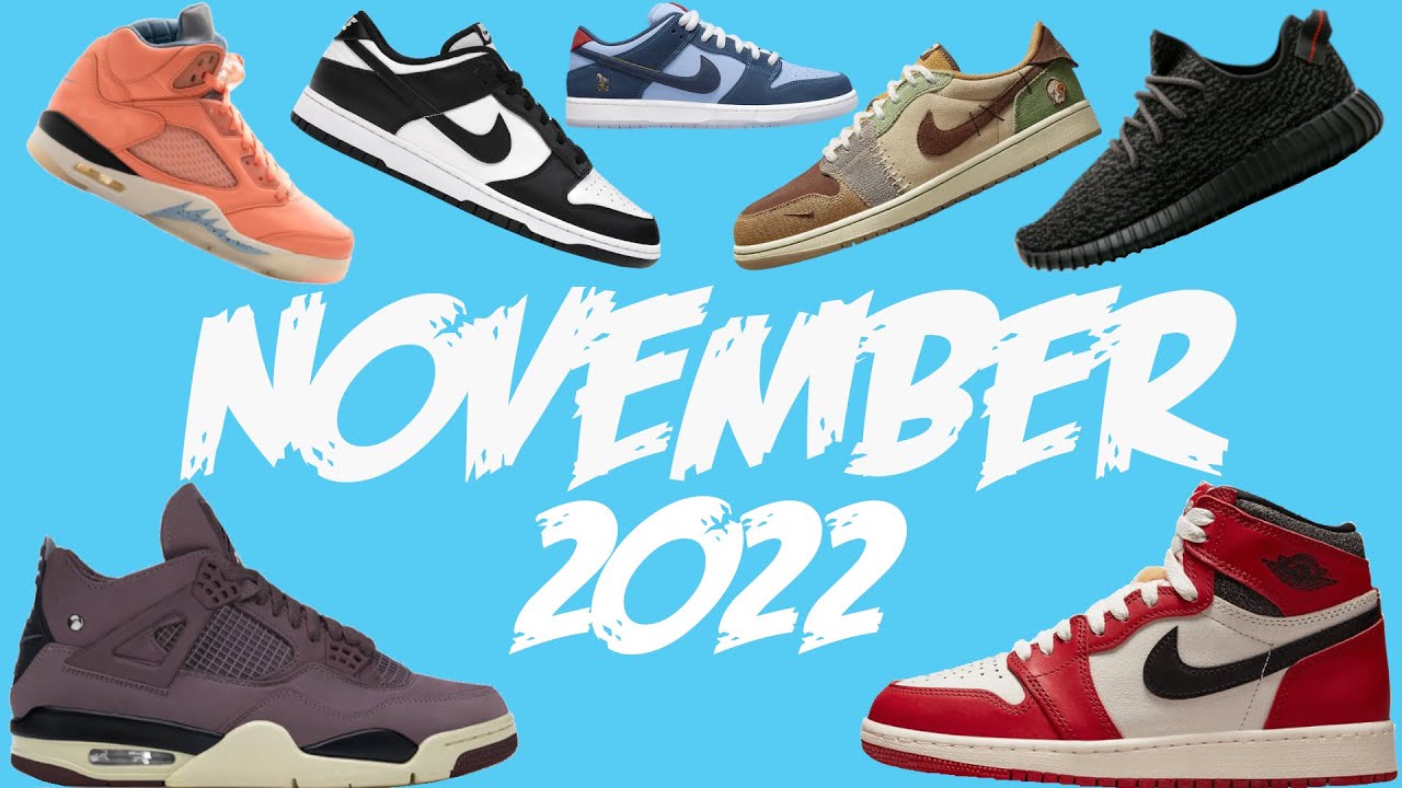 Die besten Sneaker Releases im November 2022 (Nike, adidas, Jordan, Dunk,  Drake, DJ Khaled, Yeezy?)