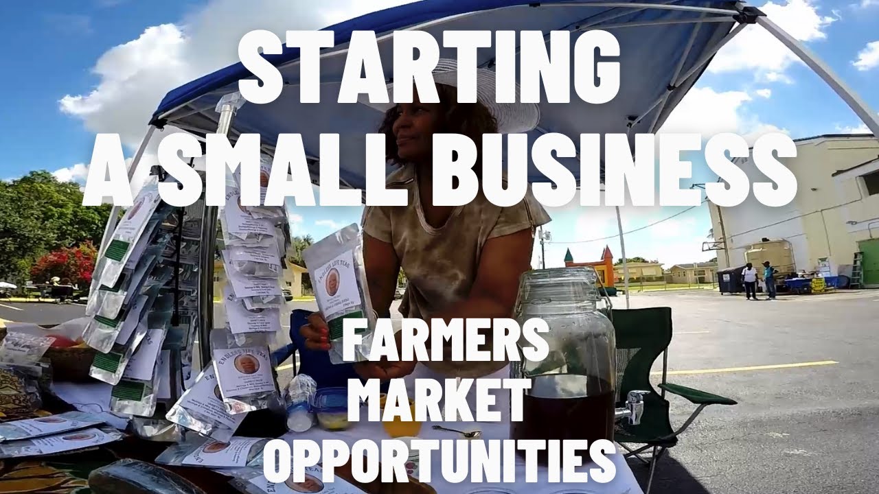 Selling At Our First Farmers Markets! Moringa Tea and Soursop Tea