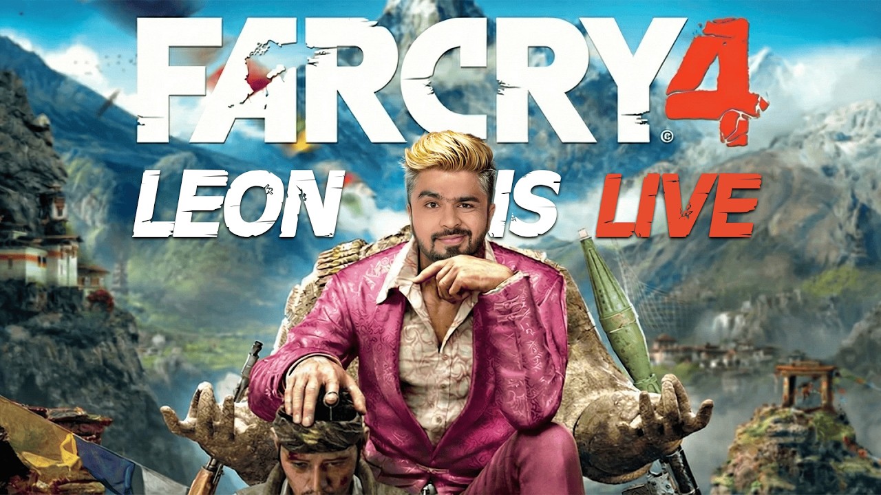 GOLDEN PATH IS THE WAY?? | Far Cry 4 | INDIA | Leon | #facecam !commands