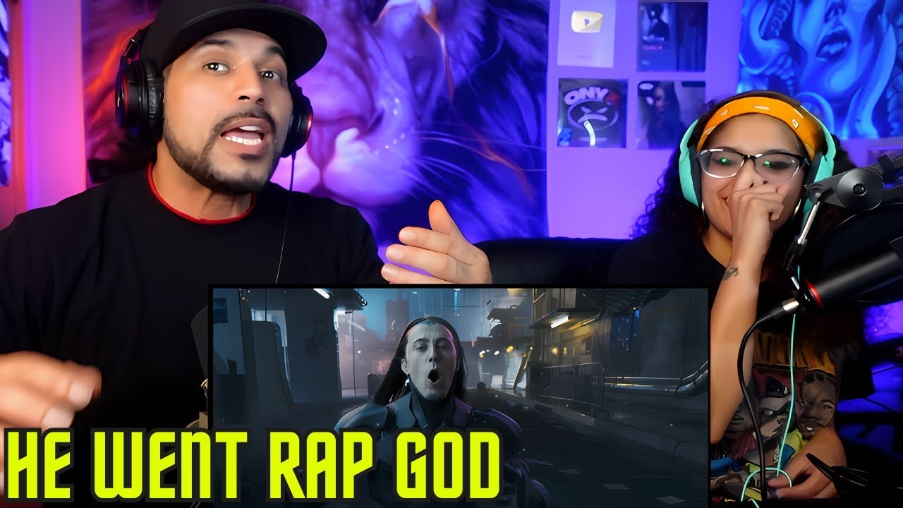falling in reverse watch the world burn video (couples Reaction)