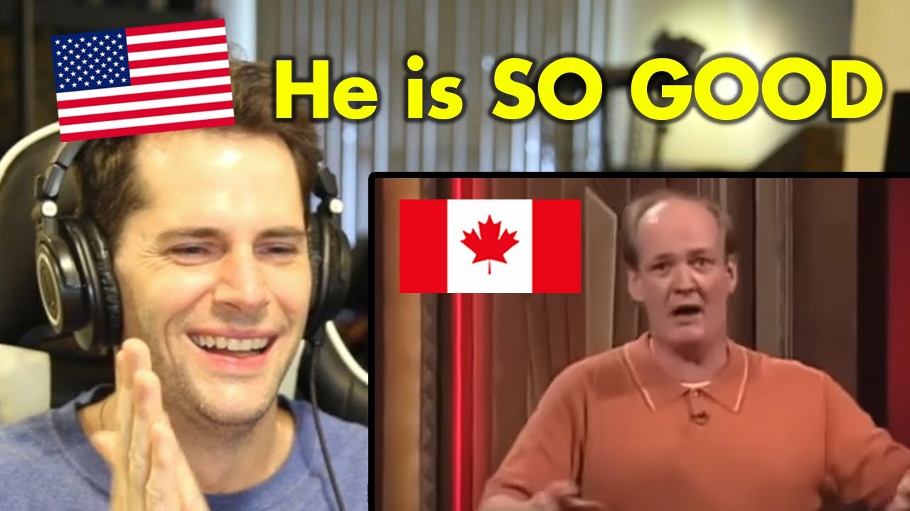 American Reacts to Colin Mochrie's Funniest Moments