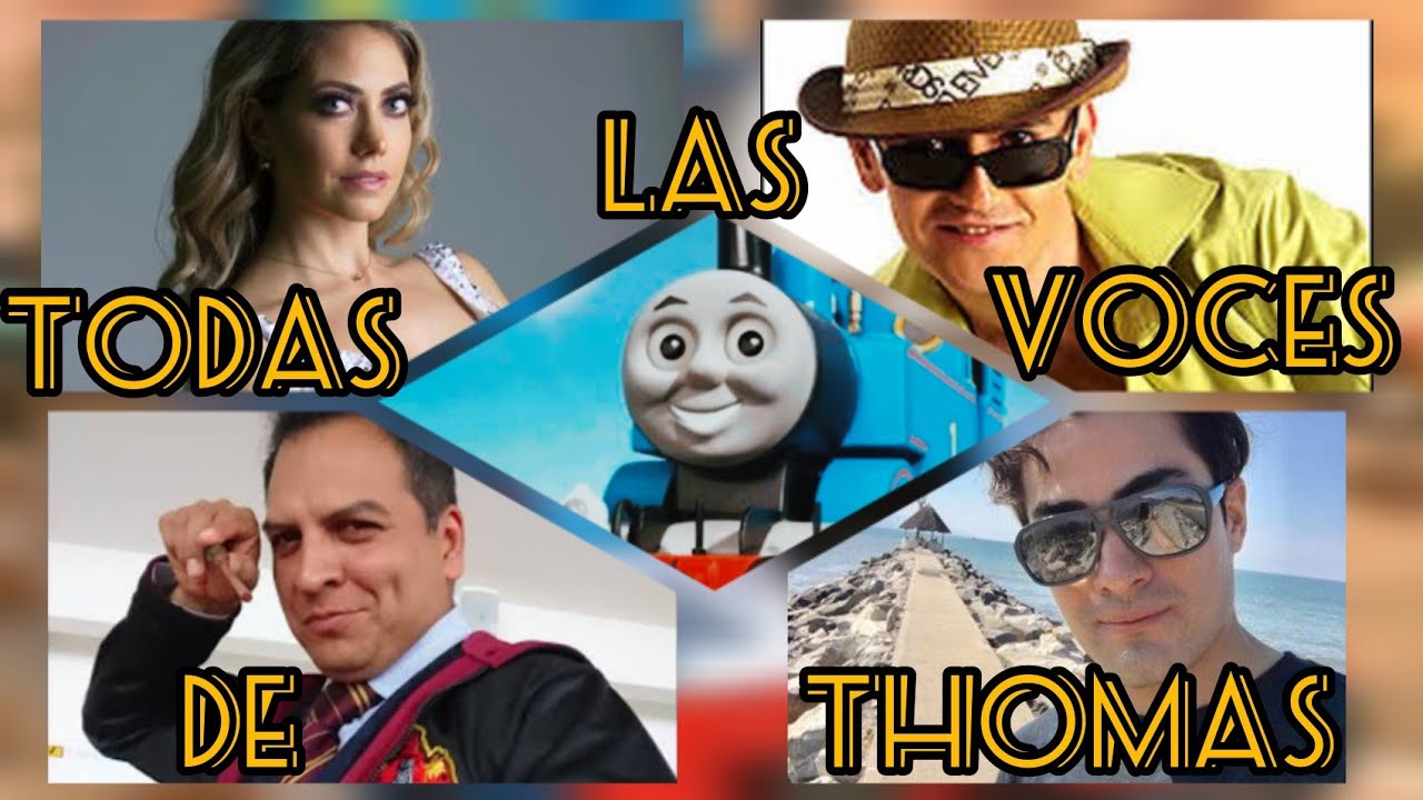 TODAS LAS VOCES DE THOMAS LA LOCOMOTORA | (1994- 2023) | THOMAS Y SUS AMIGOS #doblajelatino #doblaje