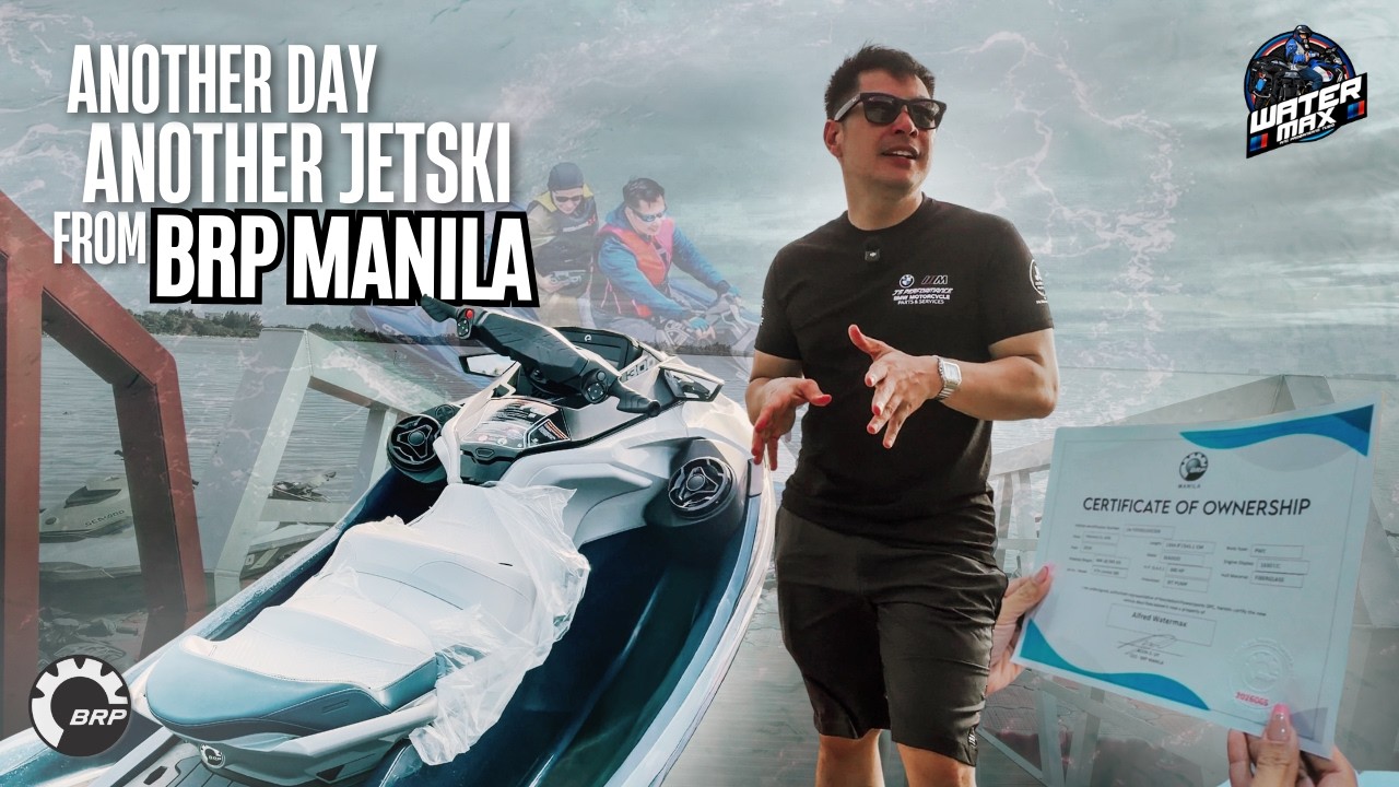 BAGONG SEADOO JETSKI FROM BRP MANILA I ALFRED WATERMAX