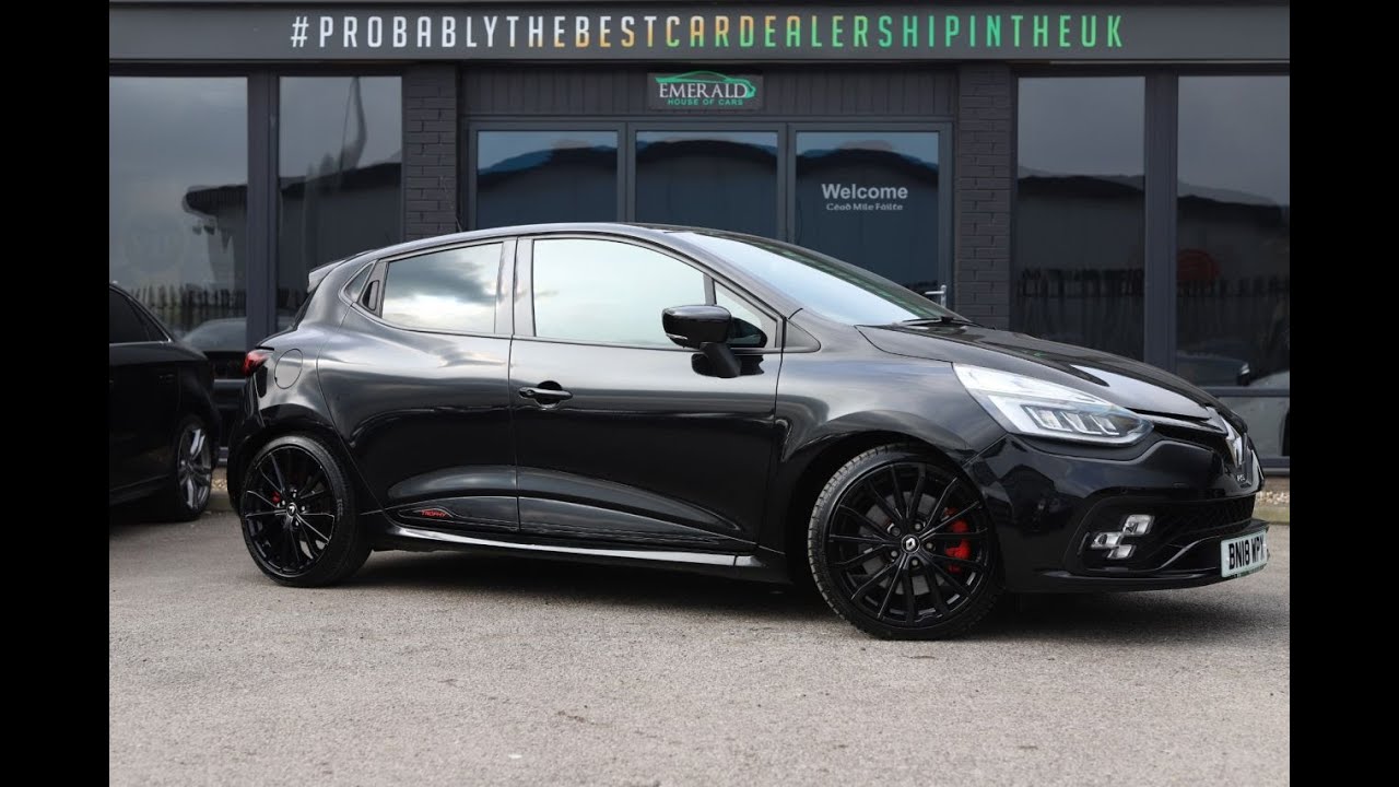 2018 18 RENAULT CLIO 1.6 RENAULTSPORT NAV TROPHY 5D 217 BHP BN18WPX