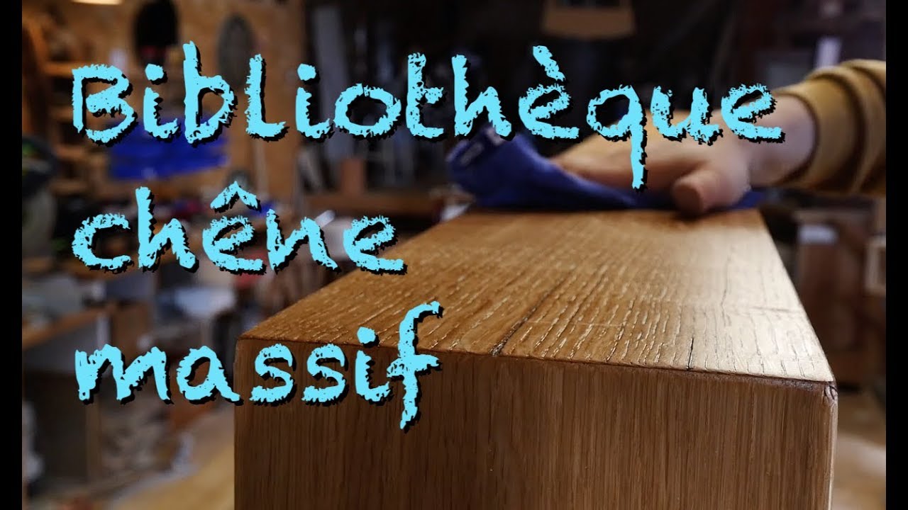 UNE BIBLIOTHEQUE EN CHÊNE MASSIF 2/2