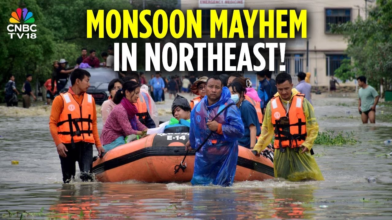 Downpour Leads To Massive Waterlogging | Rescue Ops Underway | N18V | CNBC TV18