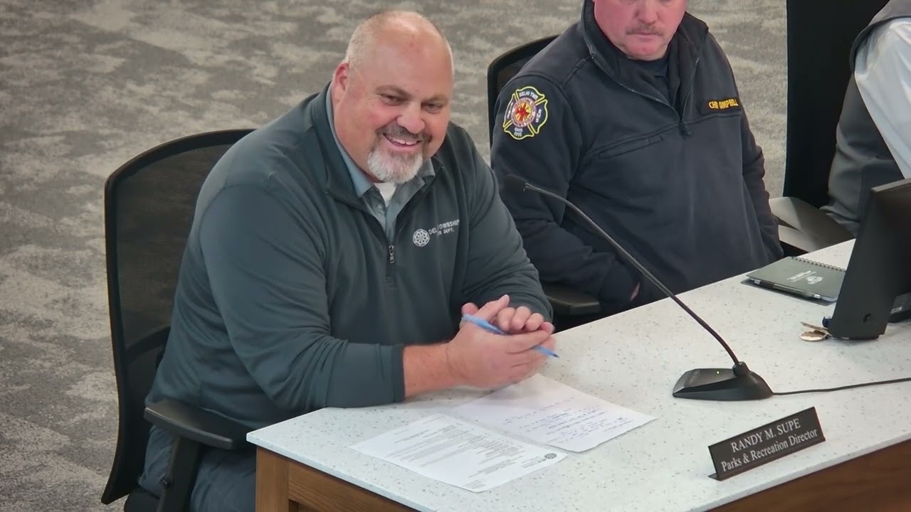 Delhi Township Trustee Meeting 11-12-2025