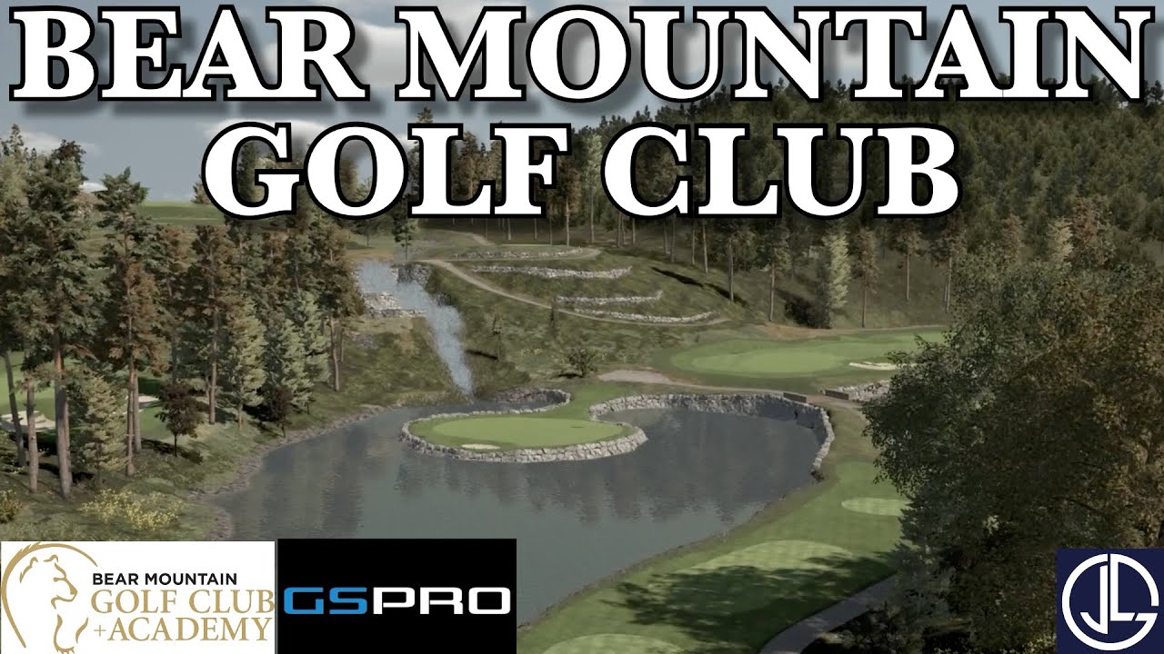 Bear Mountain на GS Pro! Этот маршрут просто потрясающий!