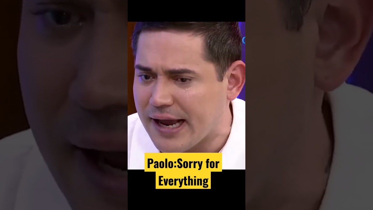 Paolo:Sorry For Everything #trending #viralshort #viral #paolocontis