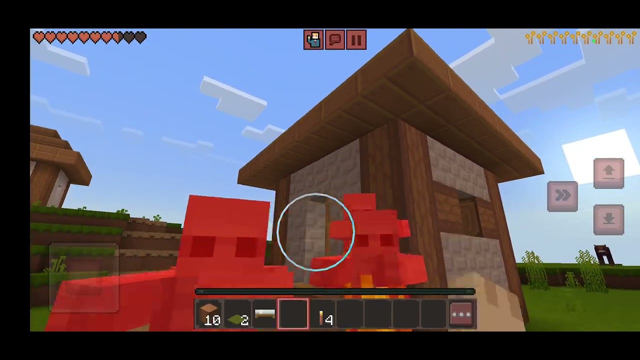 Minecraf oynadım ama hayatta kalma 