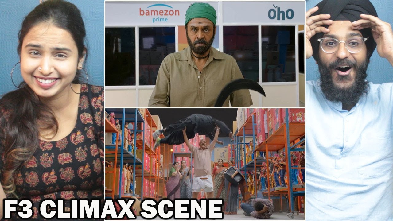 F3 CLIMAX COMEDY SCENE REACTION | Daggubati Venkatesh | Varun Tej | Parbrahm Singh