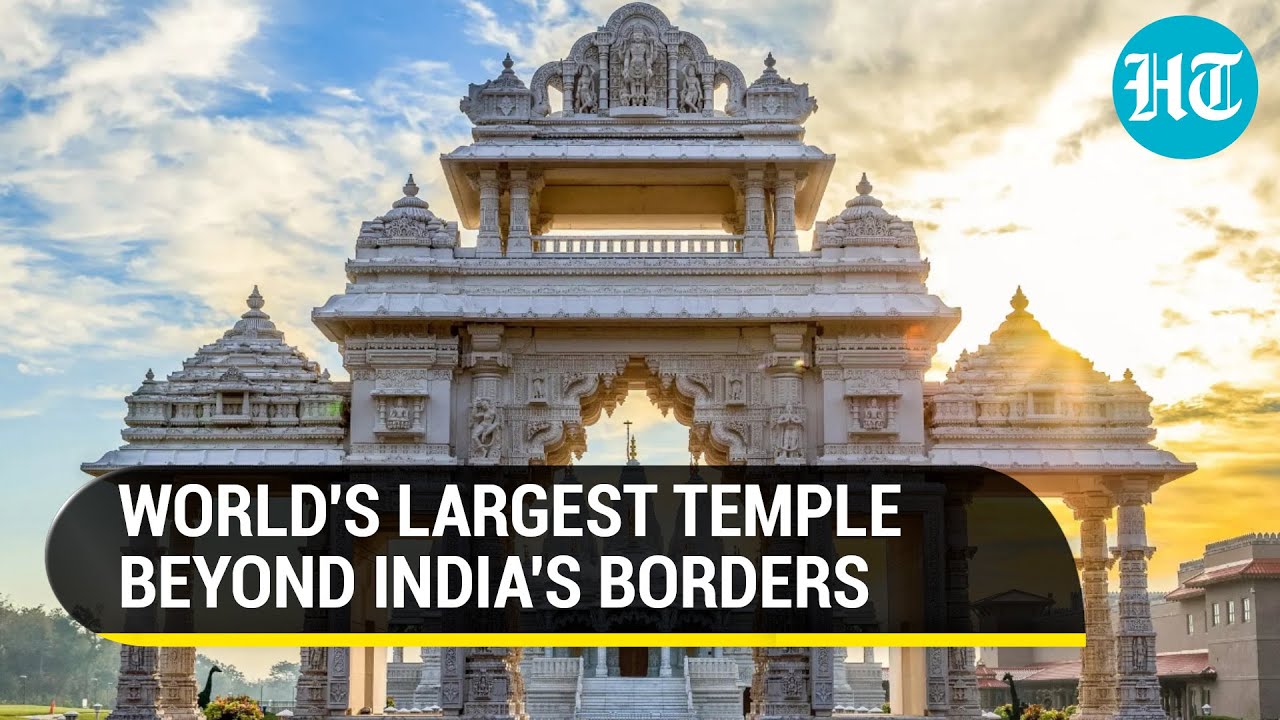 U.S.: Largest Hand-carved Hindu Temple To Open In New Jersey; Take A Tour Inside | Watch
