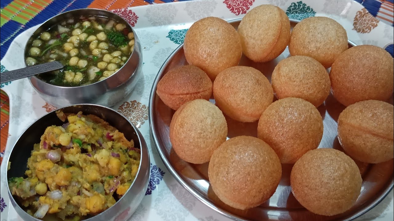 झटपट बनाएं सूजी गोलगप्पा और तीखा पानी ||