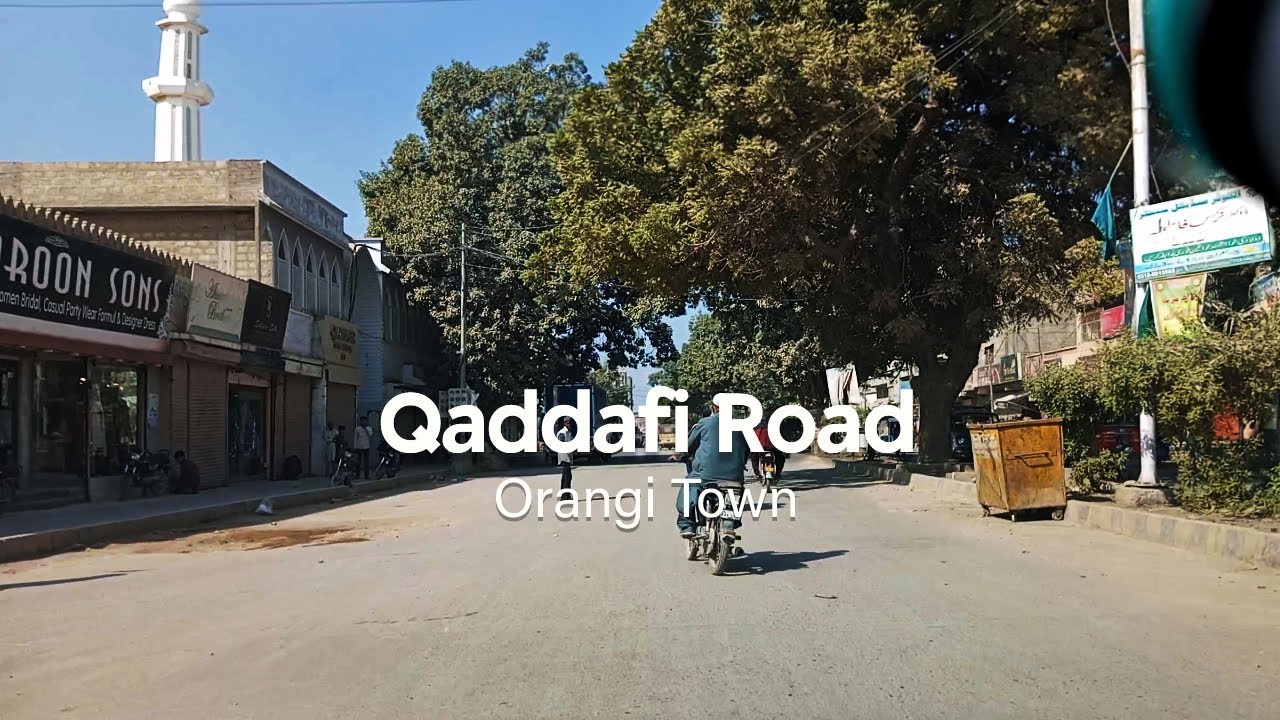 Qaddafi Road Part 1, Orangi town 3rd December 2022