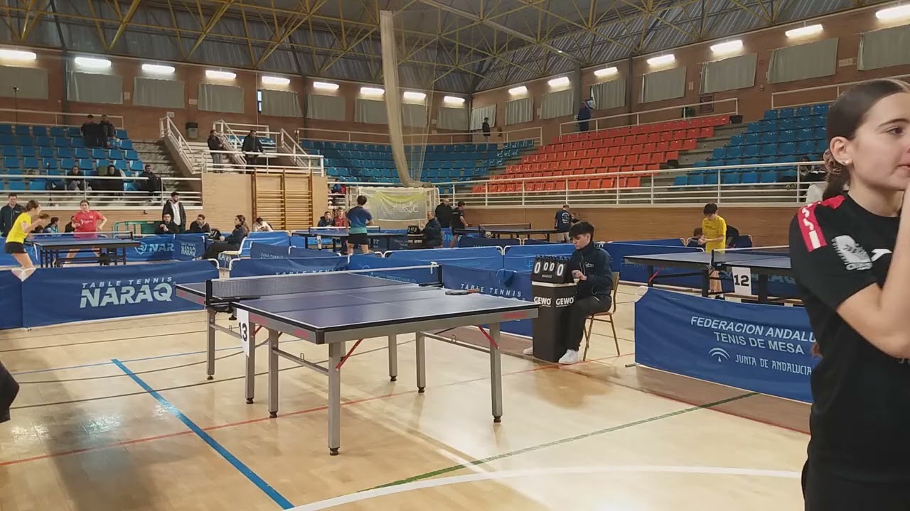 CIRCUITO ANDALUZ - ALCALA 2025/26 CLAUDIA Y MARTA -TENIS DE MESA