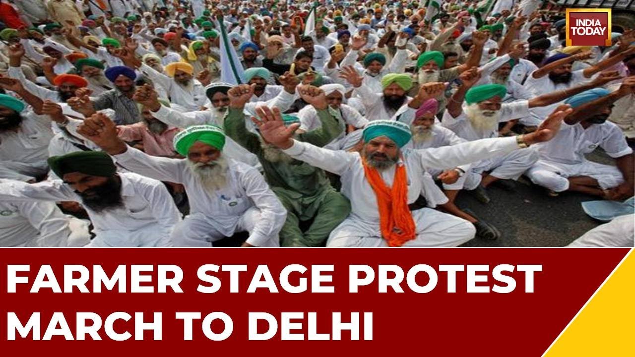 Protesting Farmers Block Kurukshetra-Delhi N-Highway, Demand Release Of Farmer Leader Chadhuni