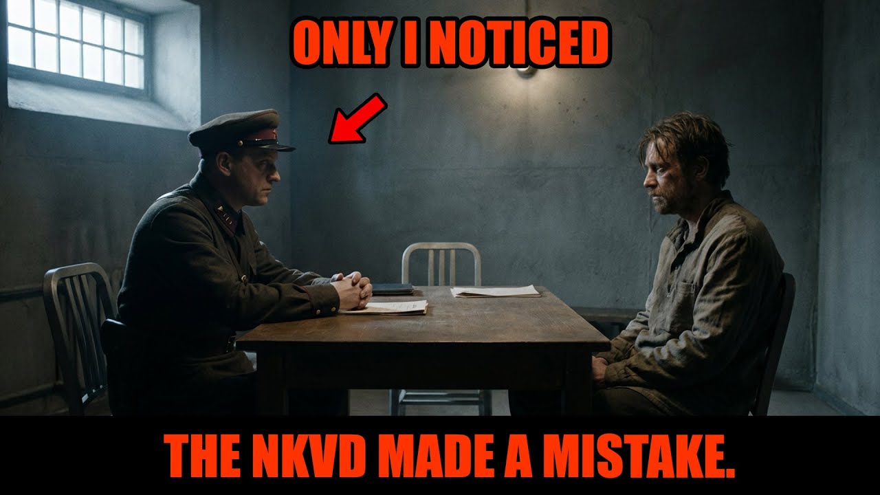 One small detail told me he wasn’t an NKVD officer.