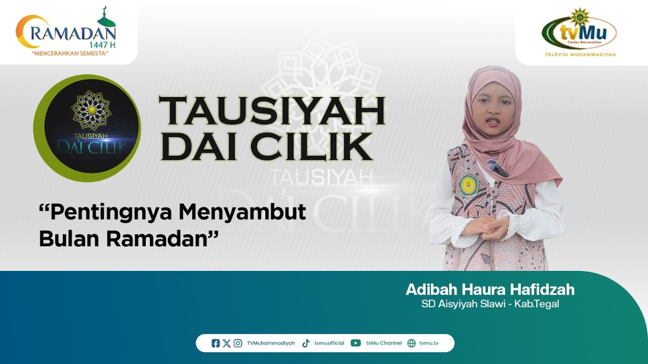 BERSYUKUR | ADIBAH HAURA HAFIDZAH || DAI CILIK