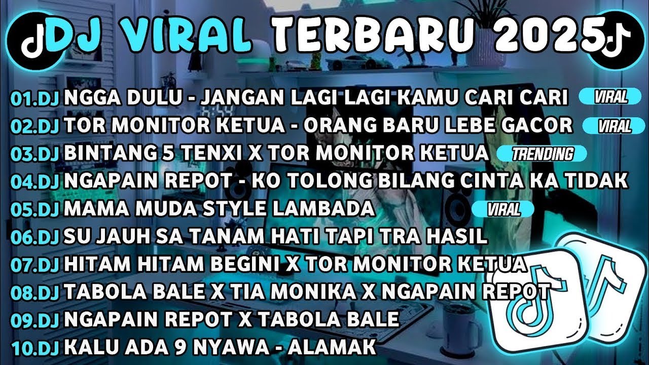 DJ TIKTOK TERBARU 2025🎵DJ NGGA DULU - JANGAN LAGI LAGI KAMU CARI CARI🎵DJ BINTANG 5 TENXI |FULL ALBUM