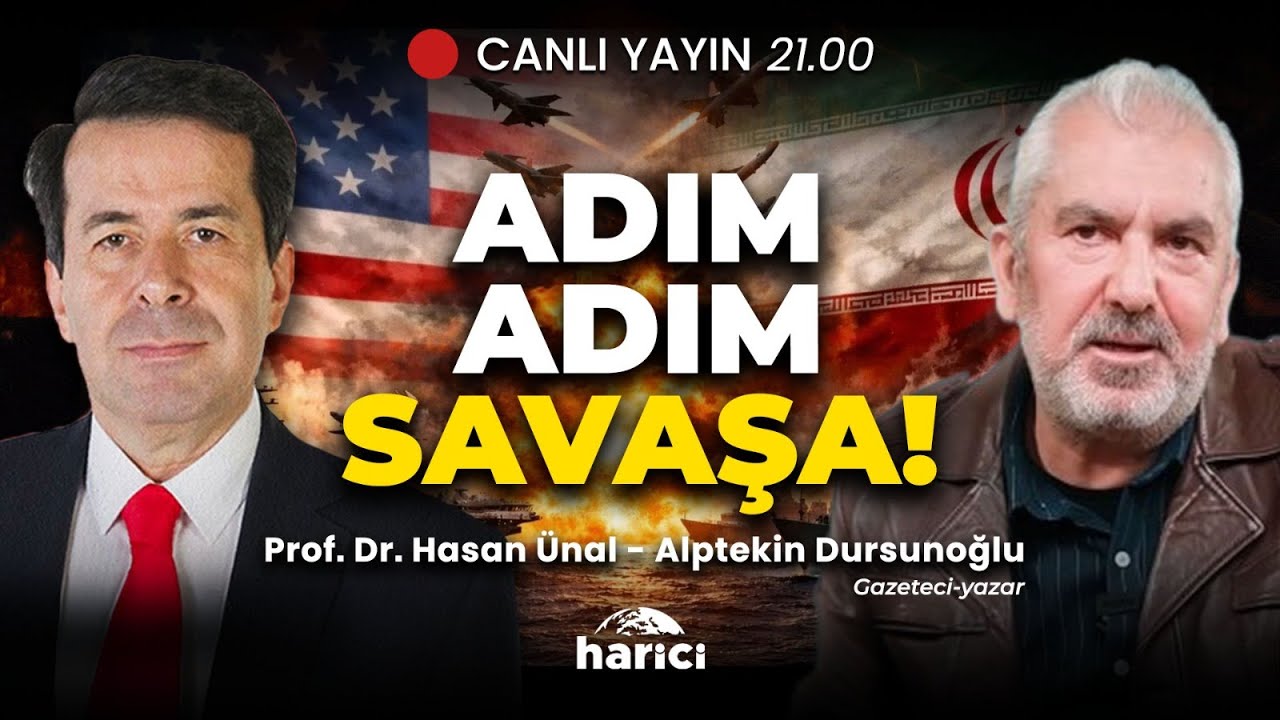 ABD-İran Savaşı Önlenebilir mi? Prof. Hasan Ünal ve Alptekin Dursunoğlu Anlatıyor | Harici Canlı